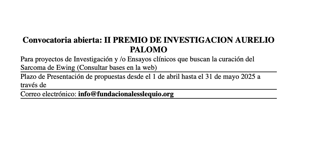 II PREMIO DE INVESTIGACION AURELIO PALOMO II PREMIO DE INVESTIGACION AURELIO PALOMO