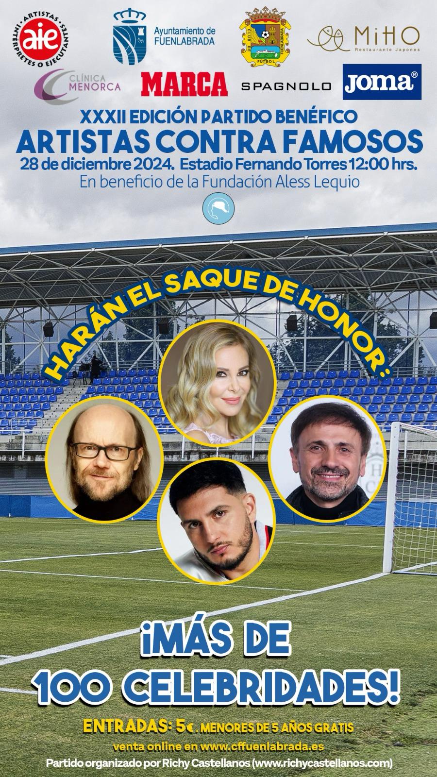 XXXII EDICIÓN PARTIDO BENÉFICO XXXII EDICIÓN PARTIDO BENÉFICO